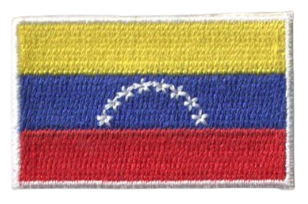 HEDi Patches World Venezuela Country MINI Flag Patch