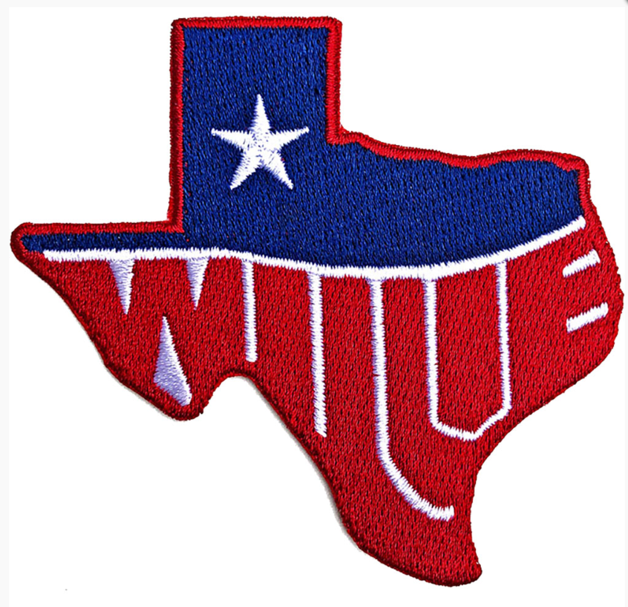 Willie Nelson Standard Patch- Texas