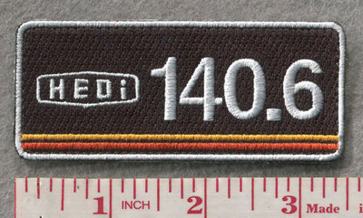 140.6 Running Reflective 3.5"W x 1.5"H Patch