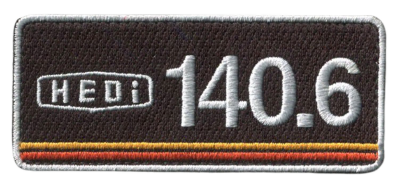 140.6 Running Reflective 3.5"W x 1.5"H Hook Patch