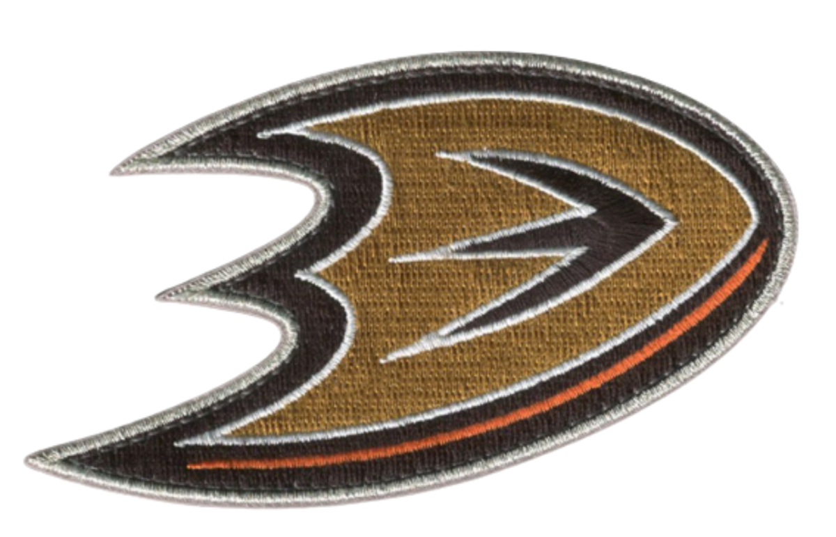 Official Licensed Anaheim Ducks NHL Team Hook Patch