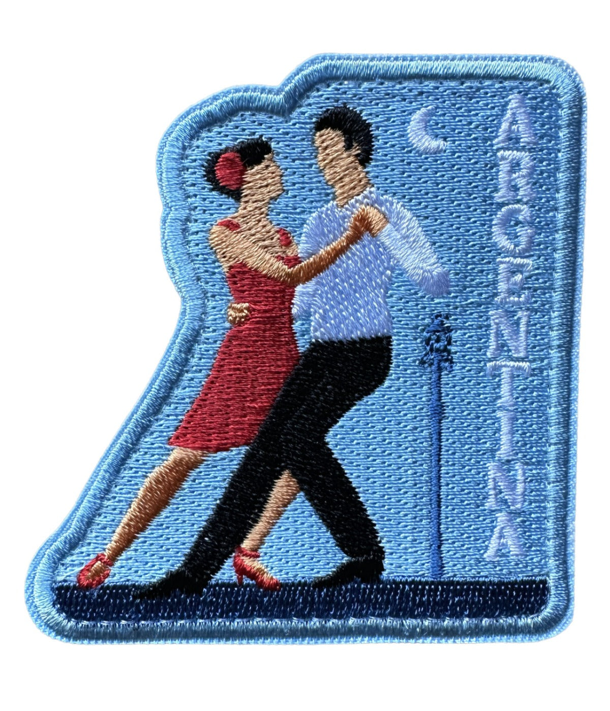 Argentina hook-and-loop patch on a HEDiGEAR HEDi-PACK
