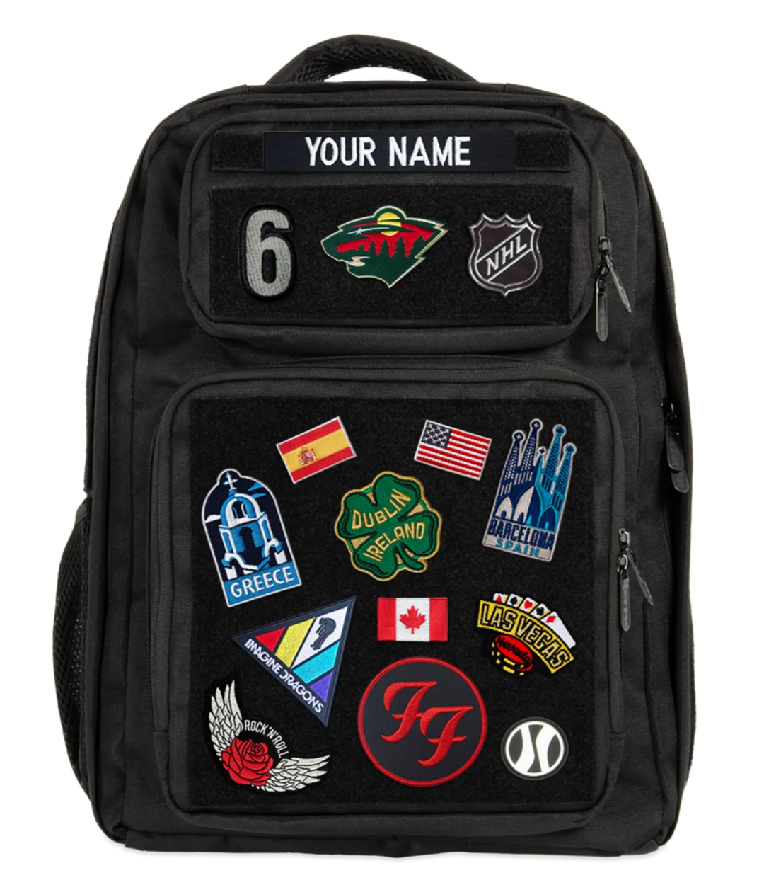backpack for travel patches HEDi-PACK Summit | Customizable Hook and Loop Patch Backpack
