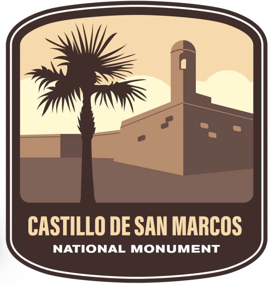 Castillo De San Marcos National Monument Hook Patch