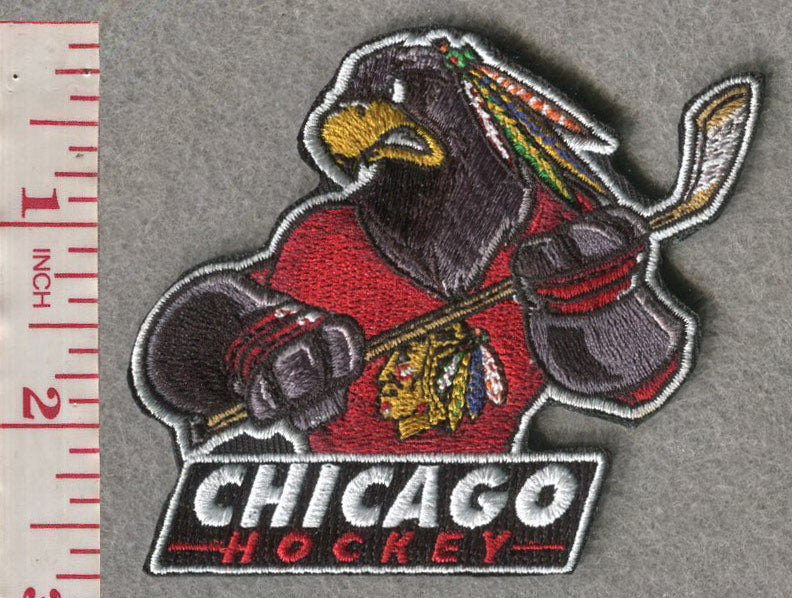 Chicago Blackhawks Mascot 3.125”W x 3.125”H