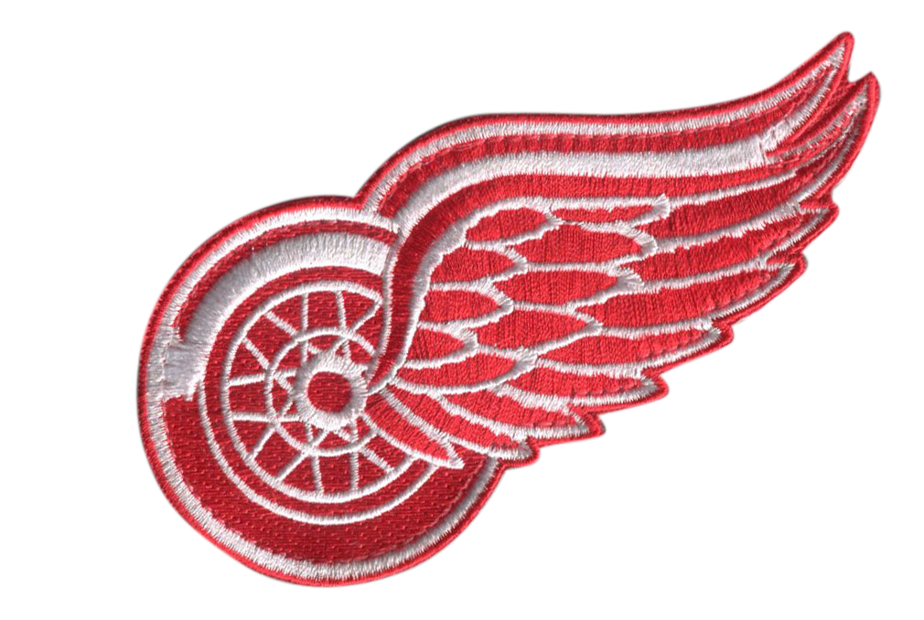 Official Licensed Detroit Red Wings NHL Team Hook Patch