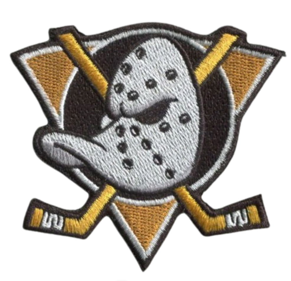Anaheim Ducks Anniversary & Alternate Hook Patches