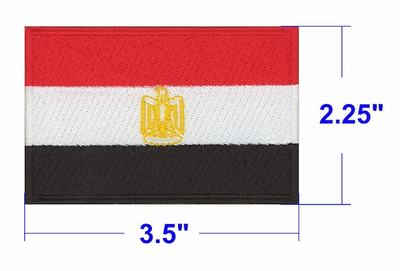 Egypt Country Flag Patch