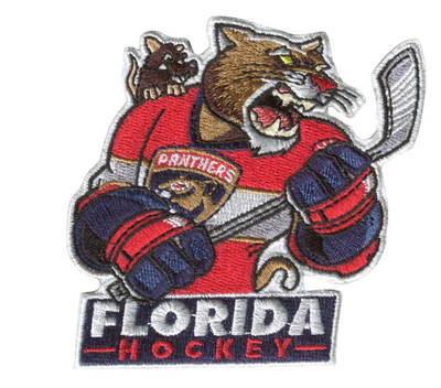 Florida Panthers Mascot Patch 3.125”W x 3.5”H