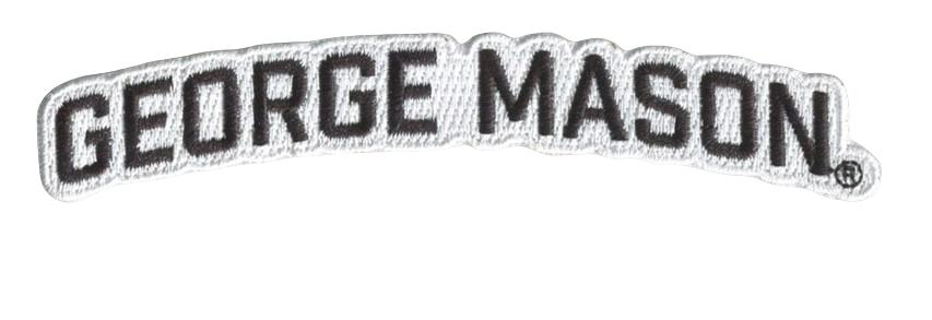 HEDi | Patches | George Mason Name Patch (Not an Iron-on Patch)