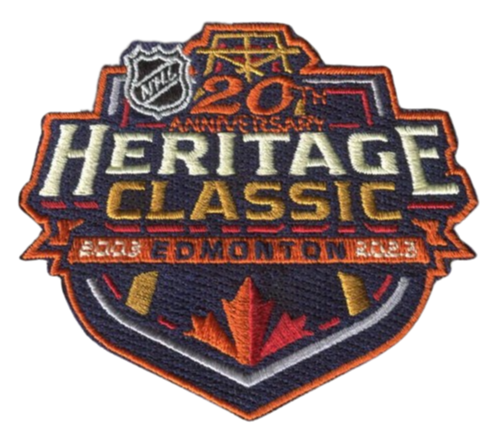 Official Licensed NHL 2024 Heritage Classic Patch