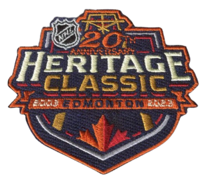 Official Licensed NHL 2024 Heritage Classic Patch