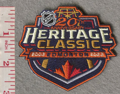Official Licensed NHL 2024 Heritage Classic Hook Patch