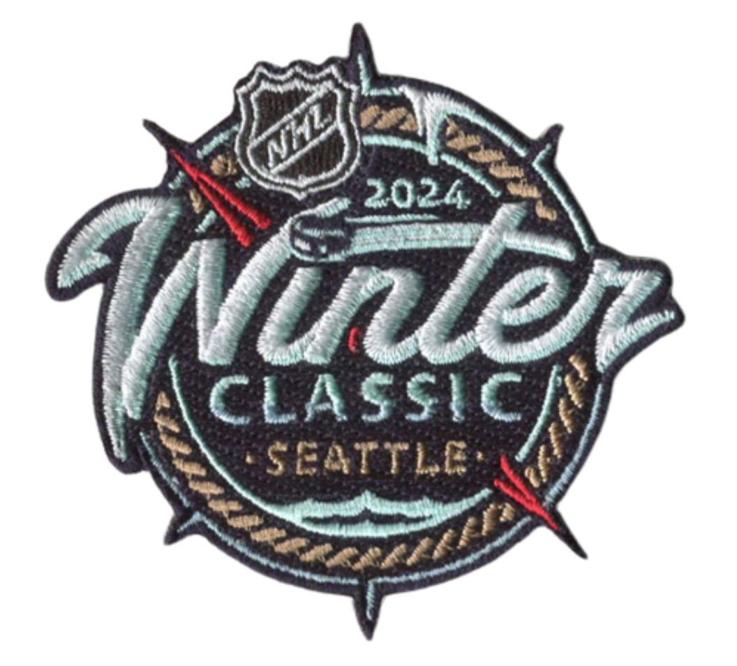 Official Licensed NHL 2024 Winter Classic Hook Patch