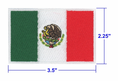 Mexico Country Flag Patch