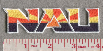 Northern Arizona University State 48, 1" tall x 4" wide Patch