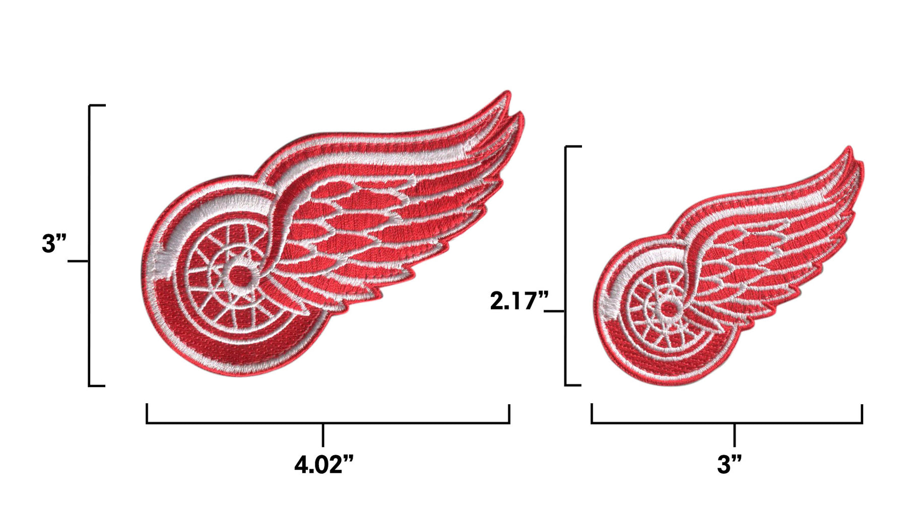 NHL | Patches | Detroit Red Wings Velcro Primary Patch – HEDi nhl-patches-detroit-red-wings-velcro-primary-patch-hedi