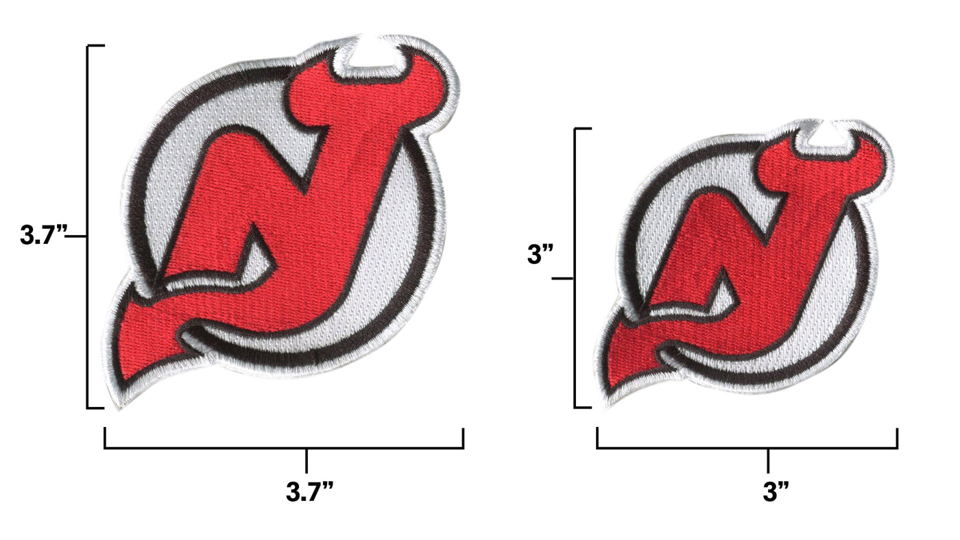 Official Licensed New Jersey Devils NHL Team Hook Patch