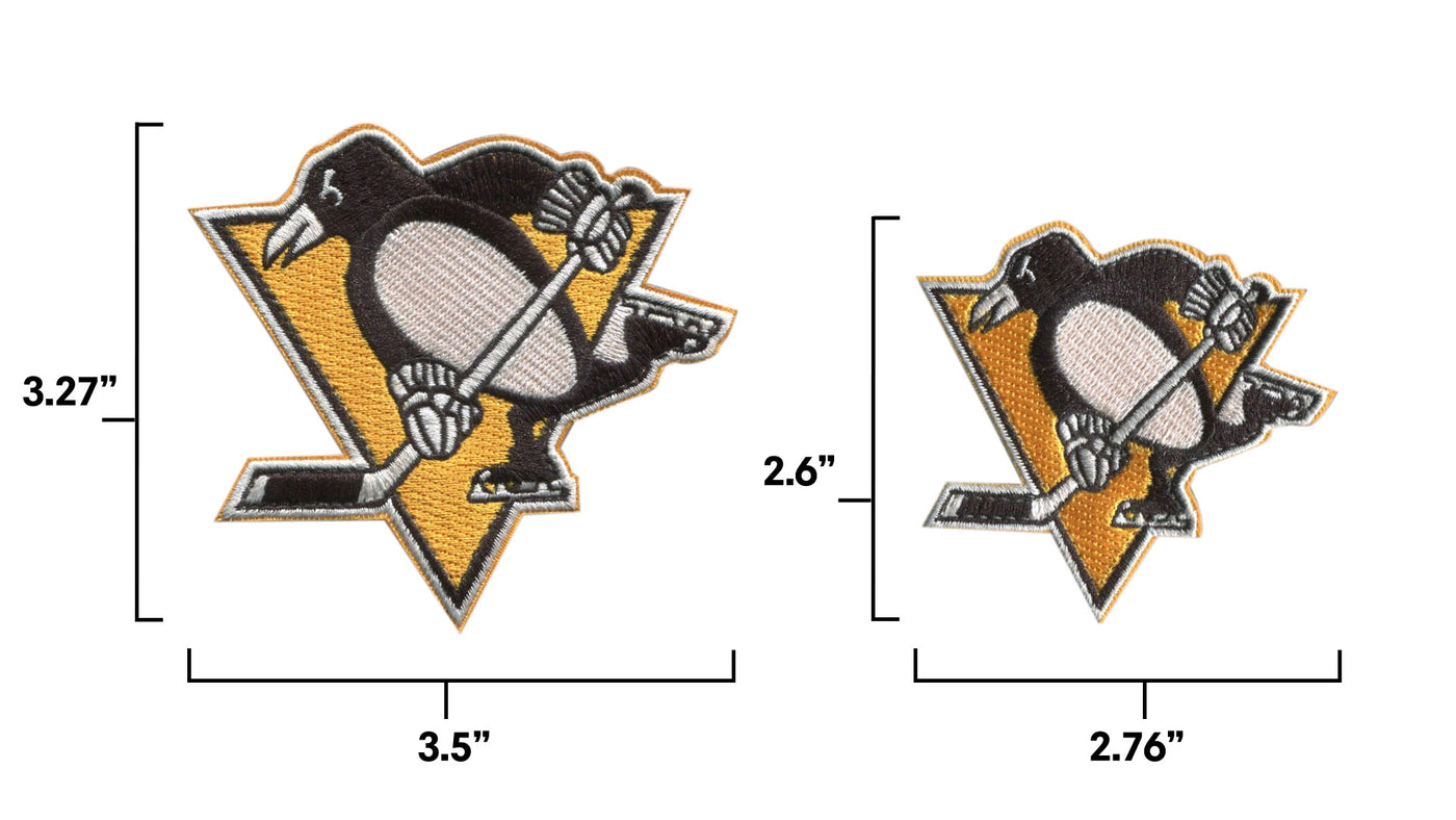 Official Licensed Pittsburg Penguins NHL Team Hook Patch