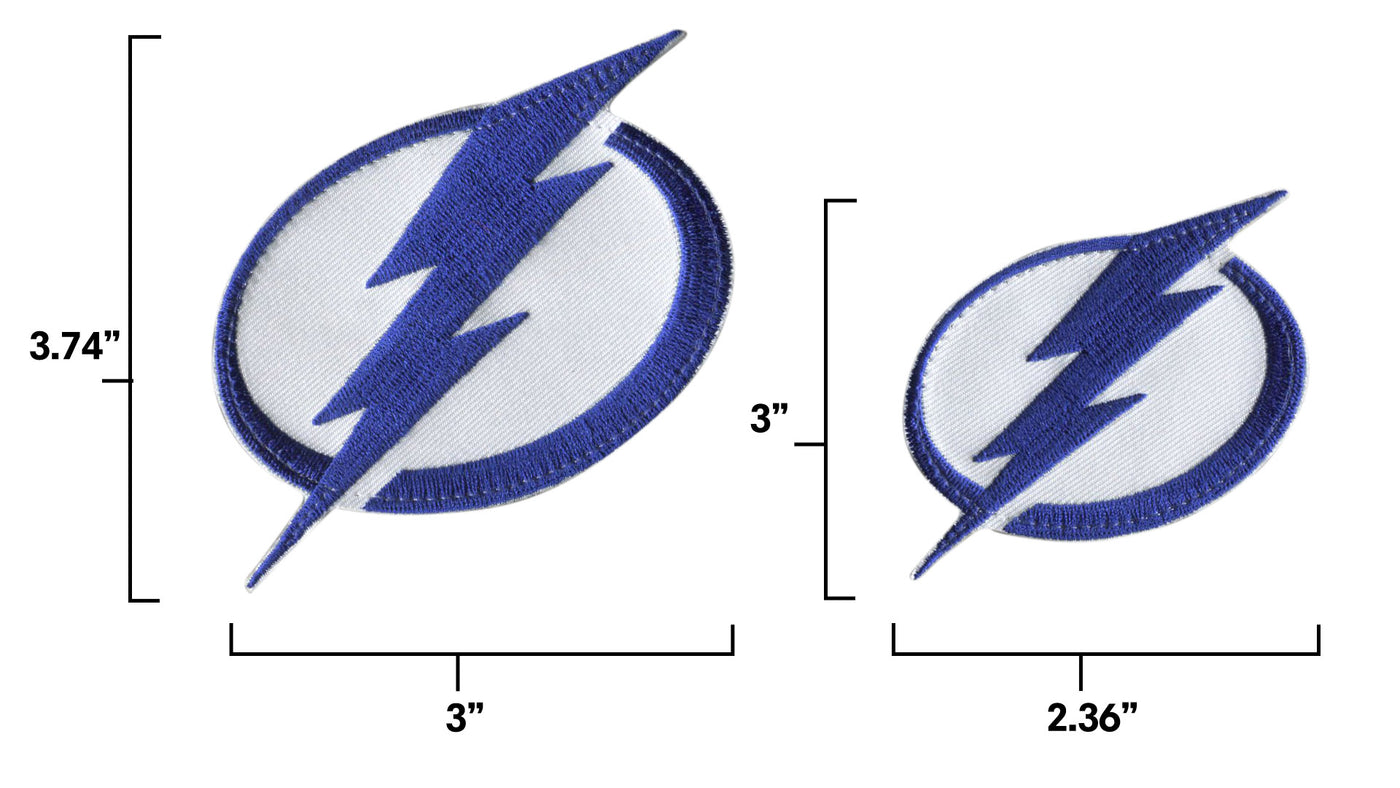 Official Licensed Tampa Bay Lightning NHL Team Hook Patch
