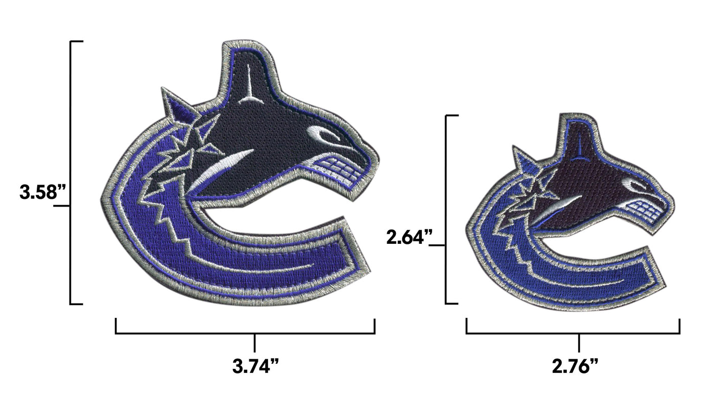 Official Licensed Vancouver Canucks NHL Team Hook Patch