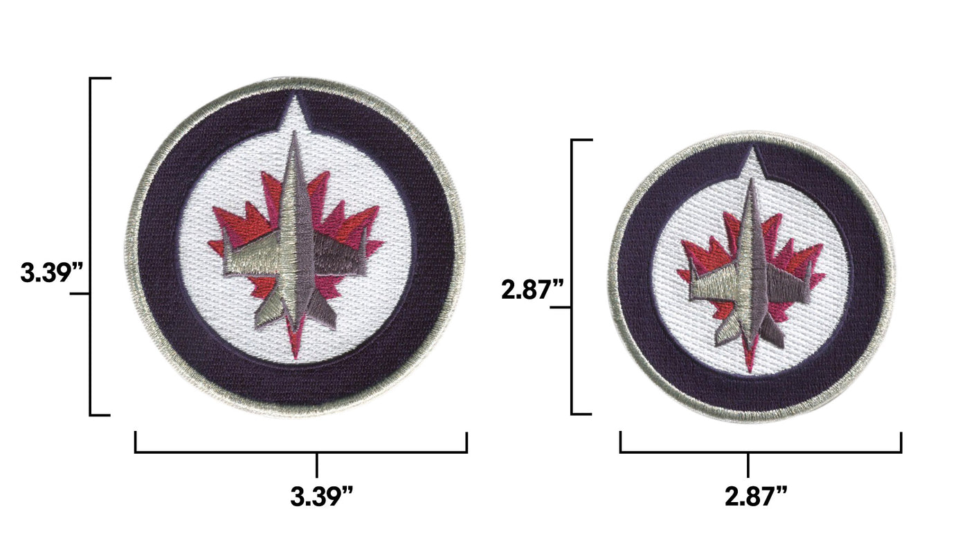 Official Licensed Winnipeg Jets NHL Team Hook Patch