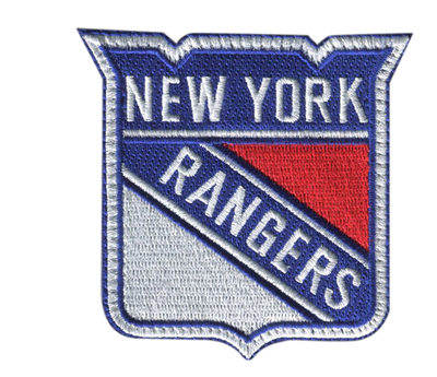 Official Licensed New York Rangers NHL Team Hook Patch