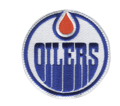 Official Licensed Edmonton Oilers NHL Team Hook Patch
