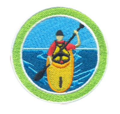 Boy Scouts of America Kayaking 2.25" x 2.25" Patch