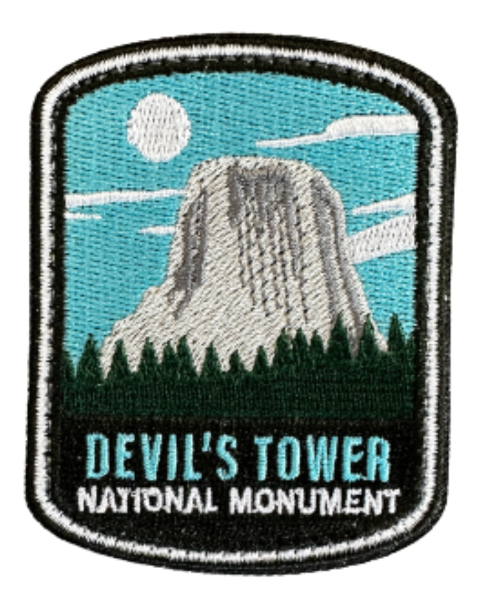 Devil’s Tower National Monument 2.125"W x 2.75"H Patch