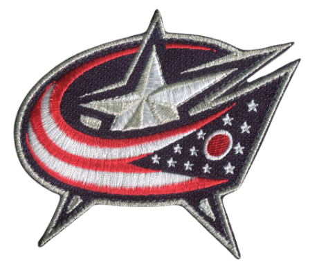 Official Licensed Columbus Blue Jackets NHL Team Hook Patch