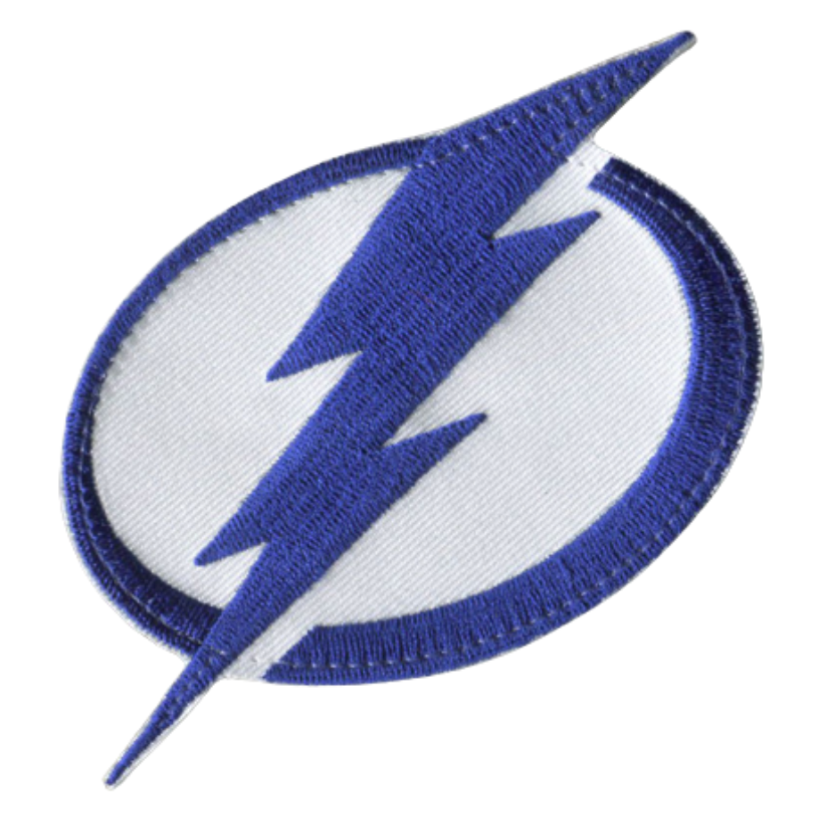 Official Licensed Tampa Bay Lightning NHL Team Hook Patch
