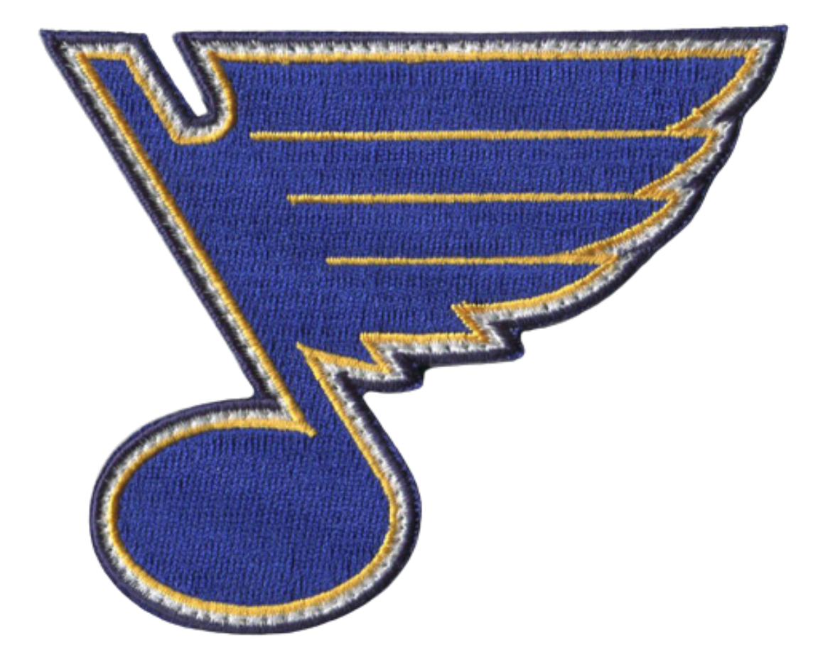 Official Licensed St. Louis Blues NHL Team Hook Patch