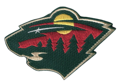 Official Licensed Minnesota Wild NHL Team Hook Patch