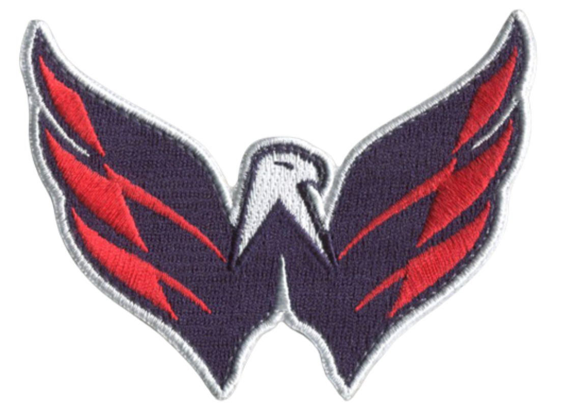 Official Licensed Washington Capitals NHL Team Hook Patch