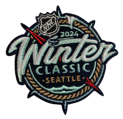 Official Licensed NHL 2024 Winter Classic Hook Patch