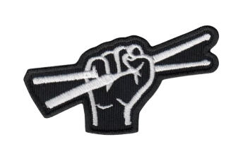 Drumstick patch 4. 125"W x 2. 4"H