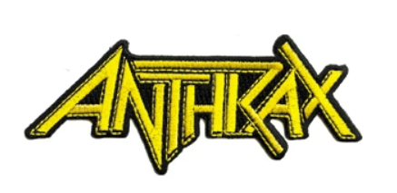 Anthrax Logo 4" Patch