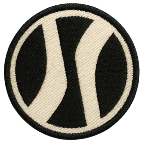 HEDi Hockey Stick Circular Logo 3"W Hook Patch (Not an Iron-on Patch)