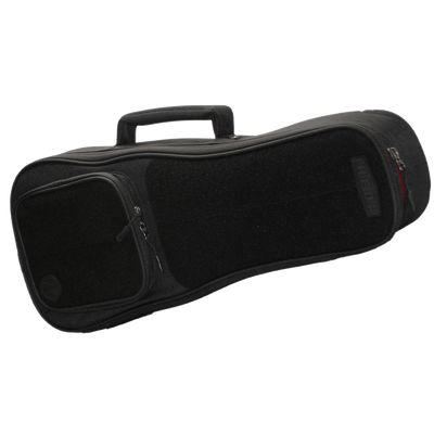 HEDi-PACK UKULELE TROUBADOUR - Full Top Hook & Loop (Loop) Panel (Black)