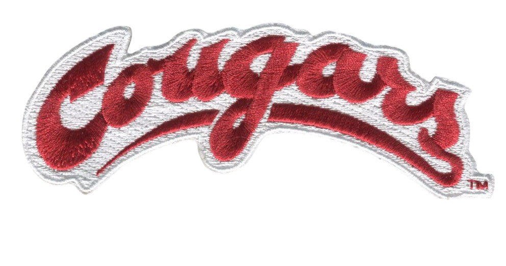 Washington State University Cougars 4.5”W Hook Velcro Patch