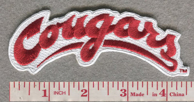 Washington State University Cougars 4.5”W Hook Velcro Patch