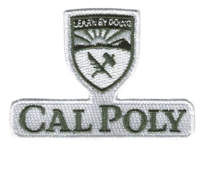 CAL Poly Tech Learn by Doing 3W x 2. 125”H Hook Patch