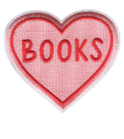 Books Patch 3" W x 2. 67"H