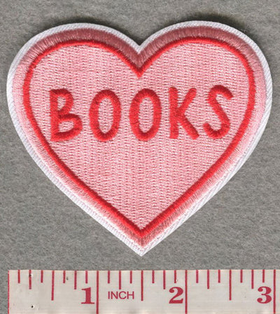 Books Patch 3" W x 2. 67"H