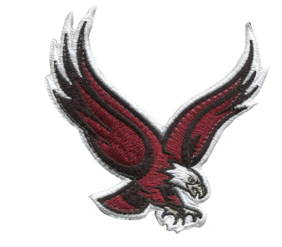 Boston College Eagle Patch 3.5" H x 3.46"W