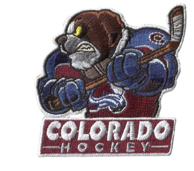 Colorado Mascot Patch 2. 75”W x 3. 25”H