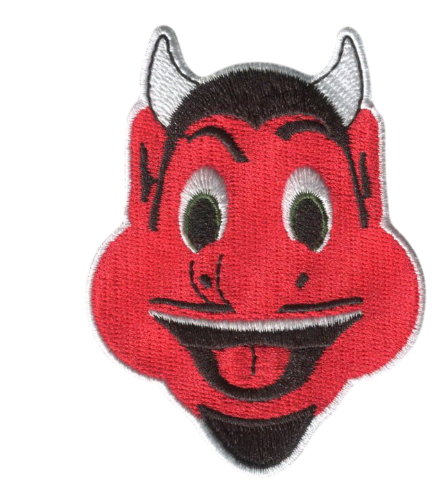 New Jersey "Devil" embroidery 2.5" W x 3.25"H Patch