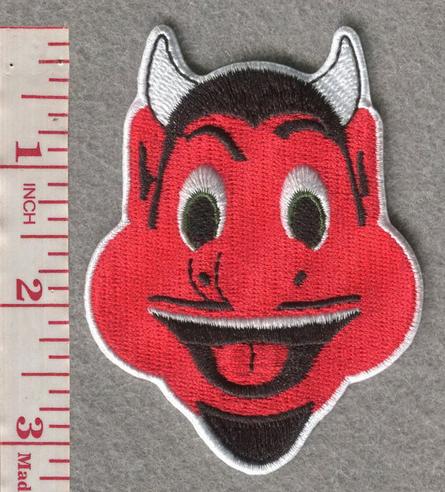 New Jersey "Devil" embroidery 2.5" W x 3.25"H Patch