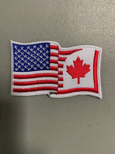 USA +Canada Flag Patch